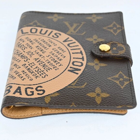 Authentic LOUIS VUITTON Monogram T&B Agenda PM Day Planner Cover bsj384-111325 - Picture 3 of 15